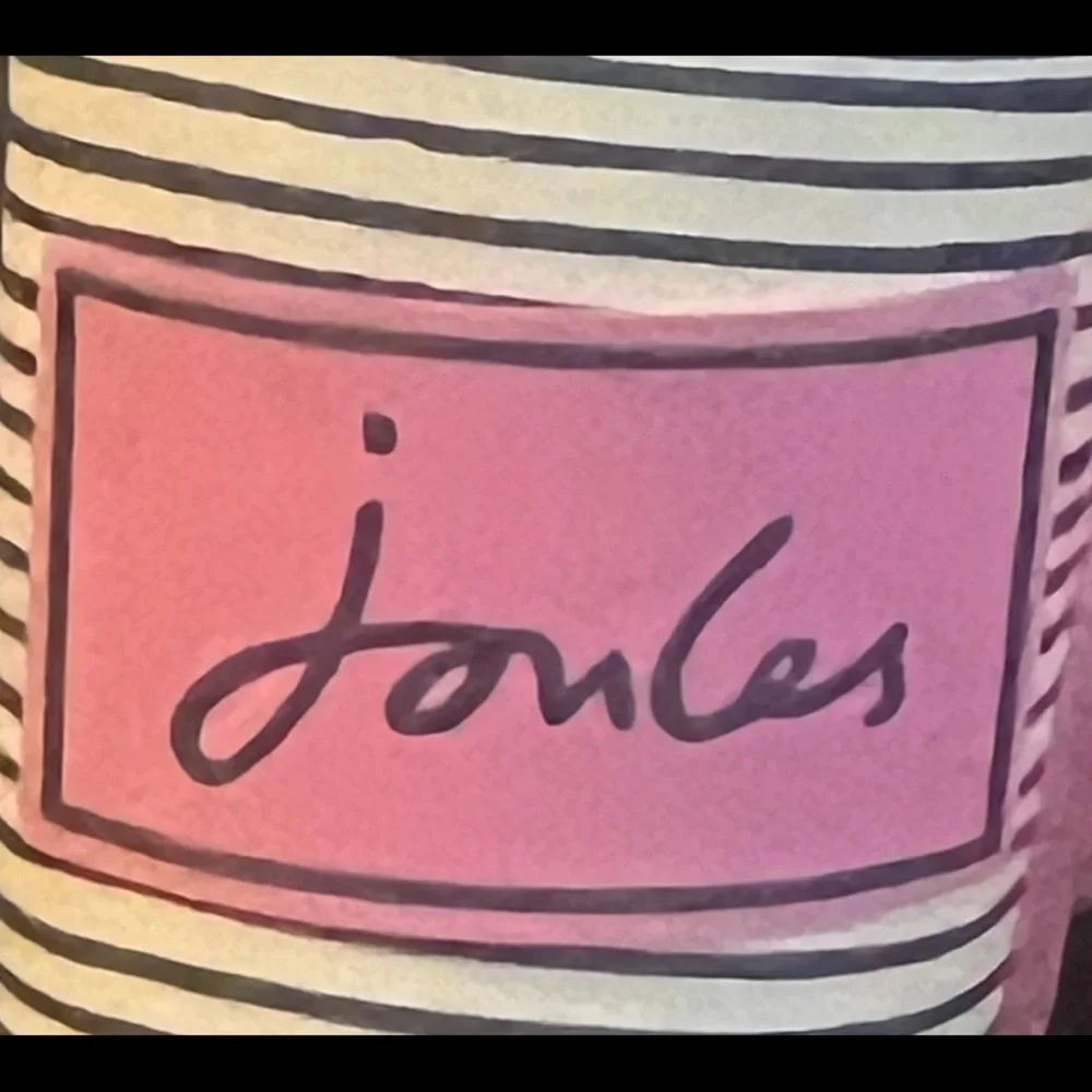 Joules Navy & Pink Floral Stripe Girls Waterproof Rain Boots; US 9(3/4yr.)